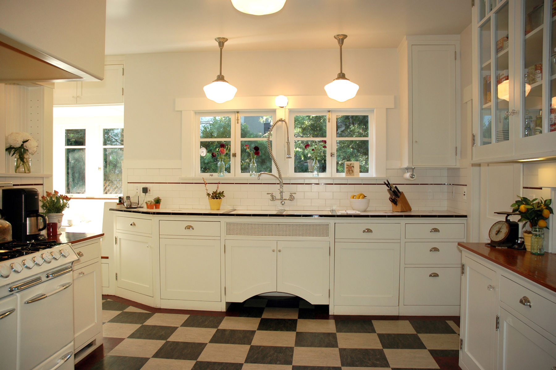 Michigan Heights — fully re-drawn kitchen with period-inspired cabinetry